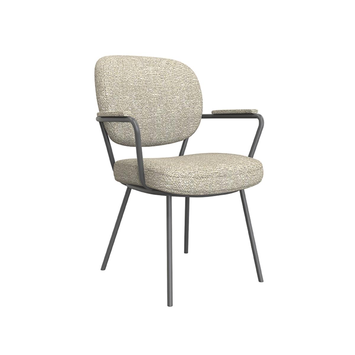  Eetkamerstoel Lausanne - Naturel - Boucle afbeelding 1