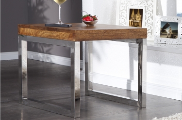 bijzettafel sheesham hout