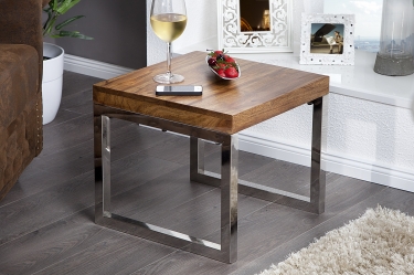 bijzettafel sheesham hout