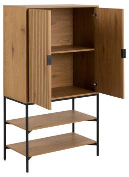 highboard eiken lamellen