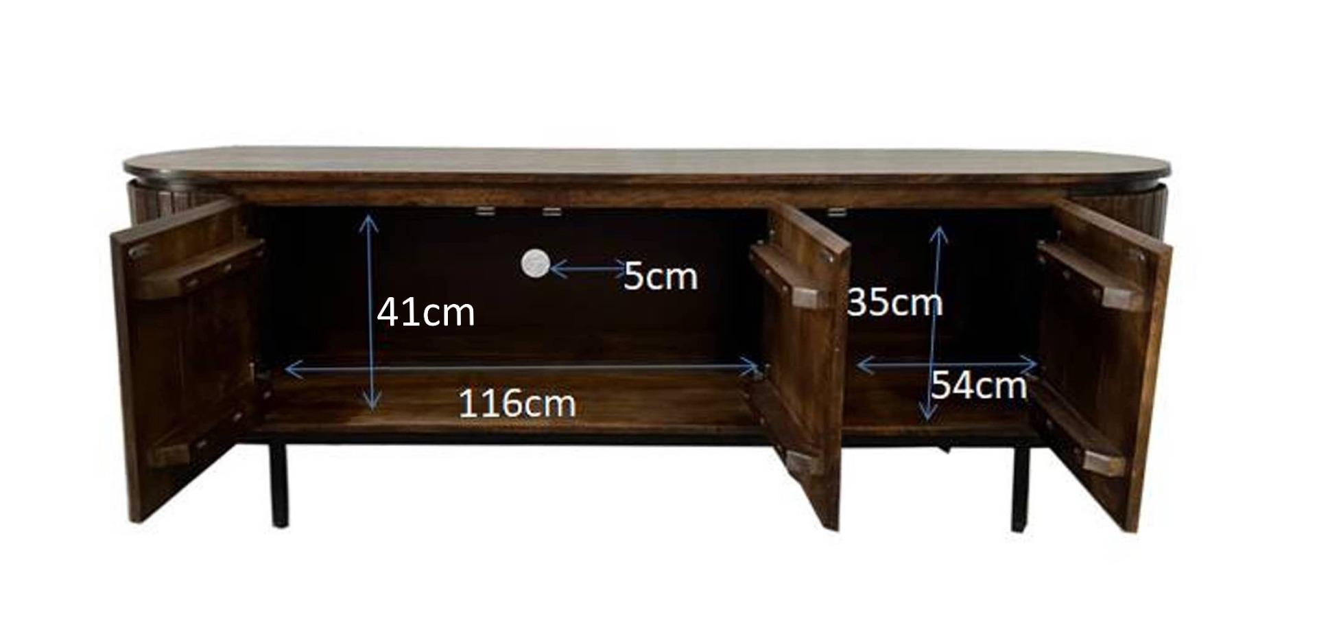 Noor Walnut 170cm afbeelding 4