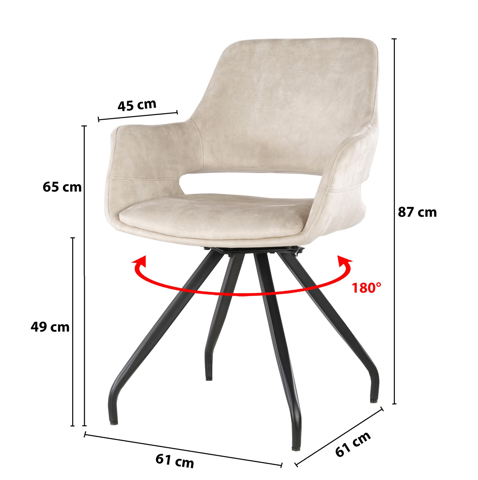 Capp Beige Velvet afbeelding 6