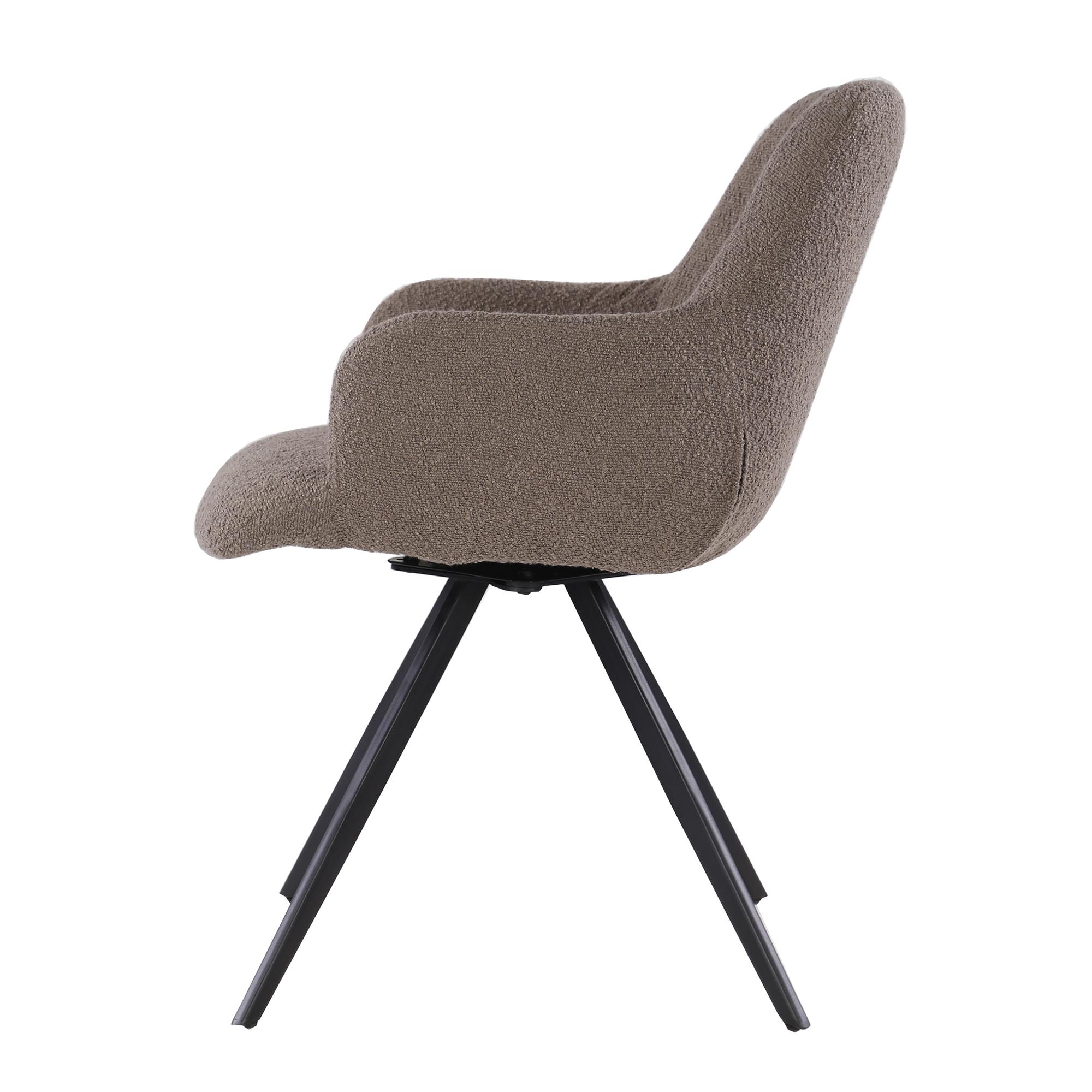 Doreen Boucle Brown afbeelding 3