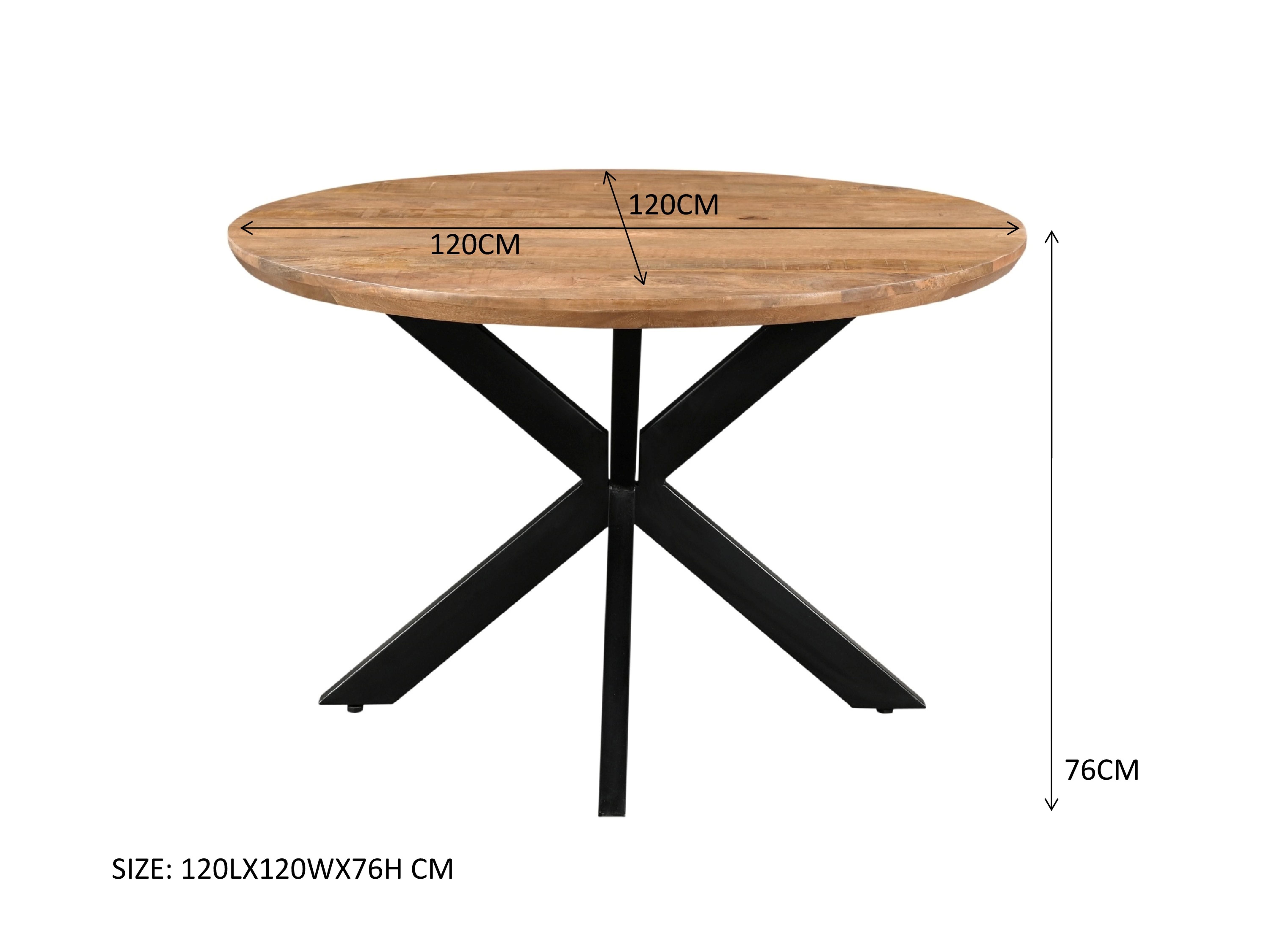 Jesper Round 120cm afbeelding 2