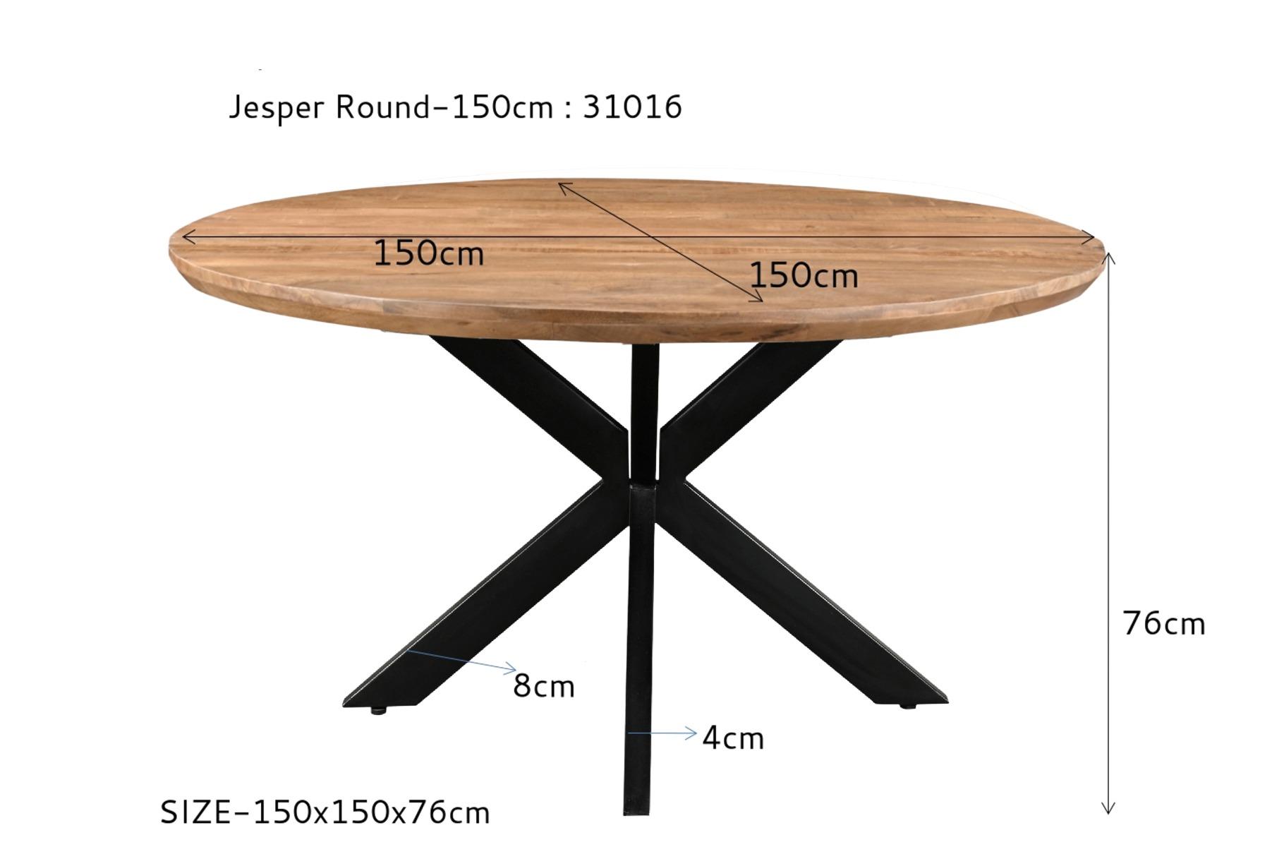 Jesper Round 150cm afbeelding 6