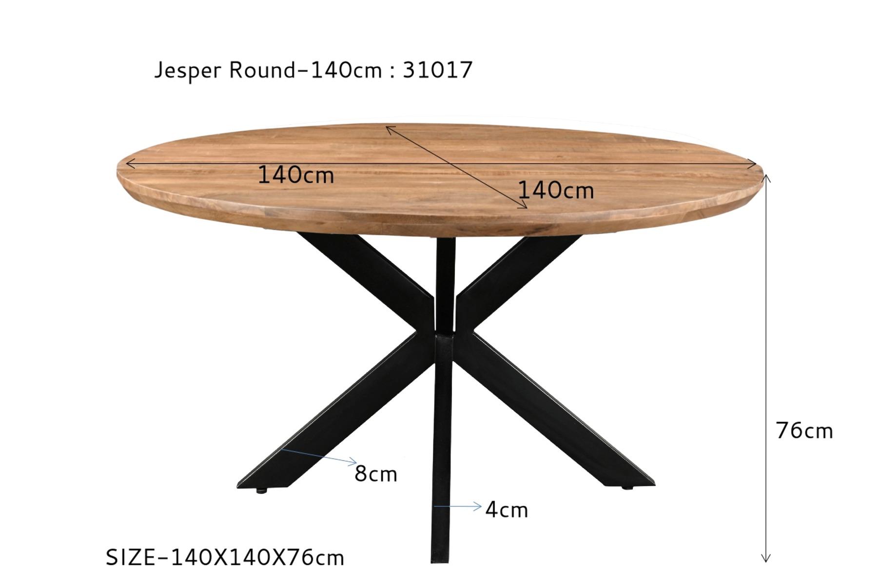 Jesper Round 140cm afbeelding 6