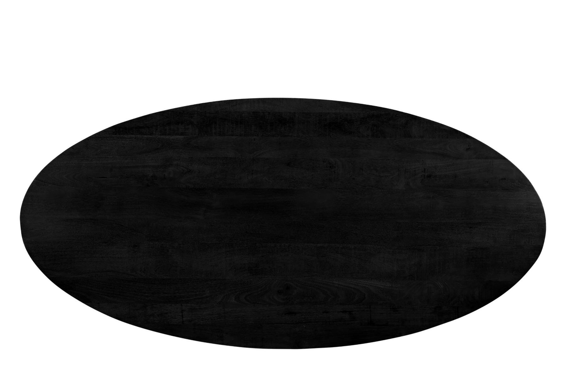 Jesper Oval Black 240 cm afbeelding 4