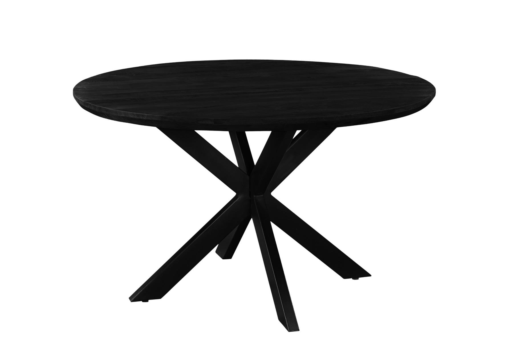 Jesper Round Black 120cm afbeelding 2
