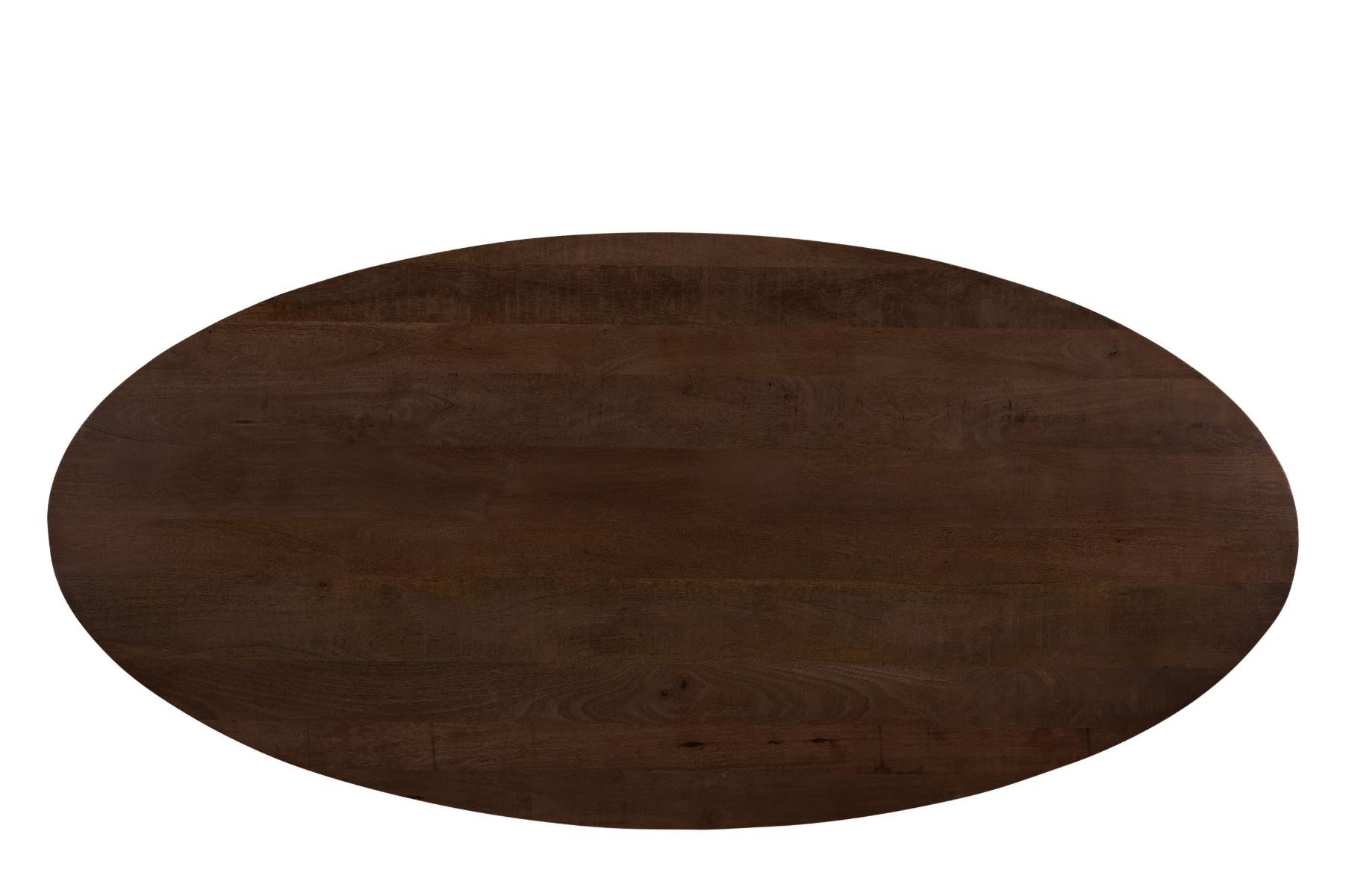 Jesper Oval Brown 240 cm afbeelding 4