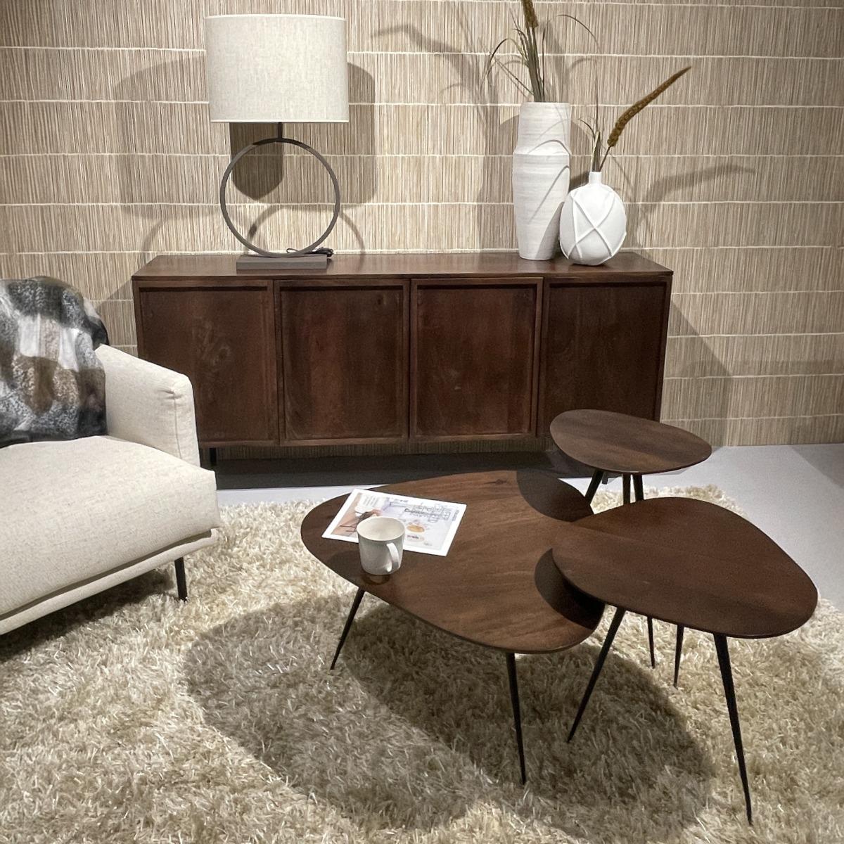 Brix Loua Brown set of 3 afbeelding 3