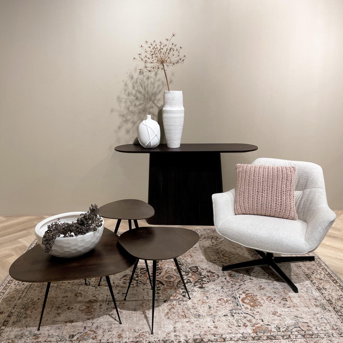 Brix Loua Brown set of 3 afbeelding 4