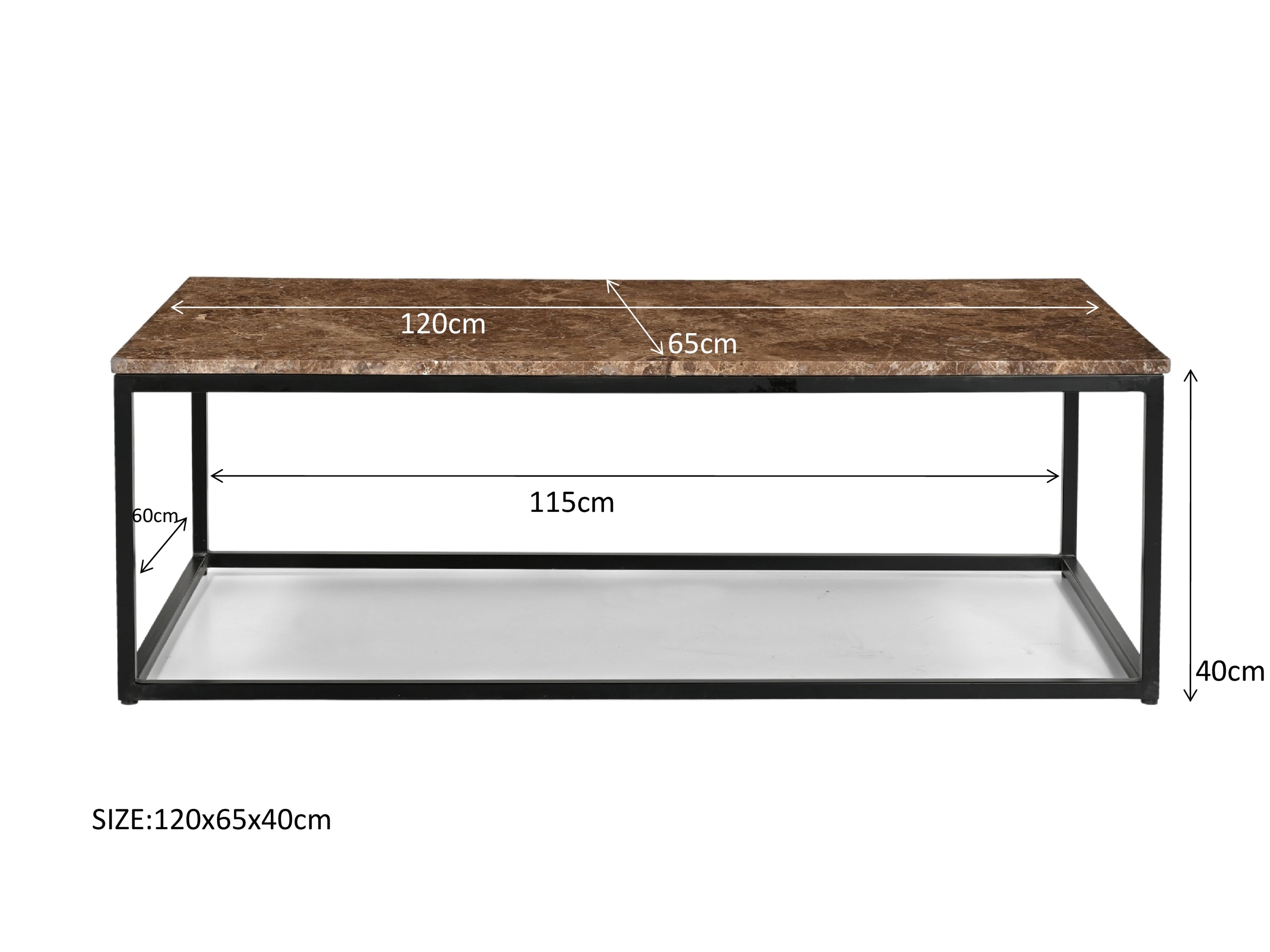 Dion Emperador 120cm afbeelding 4