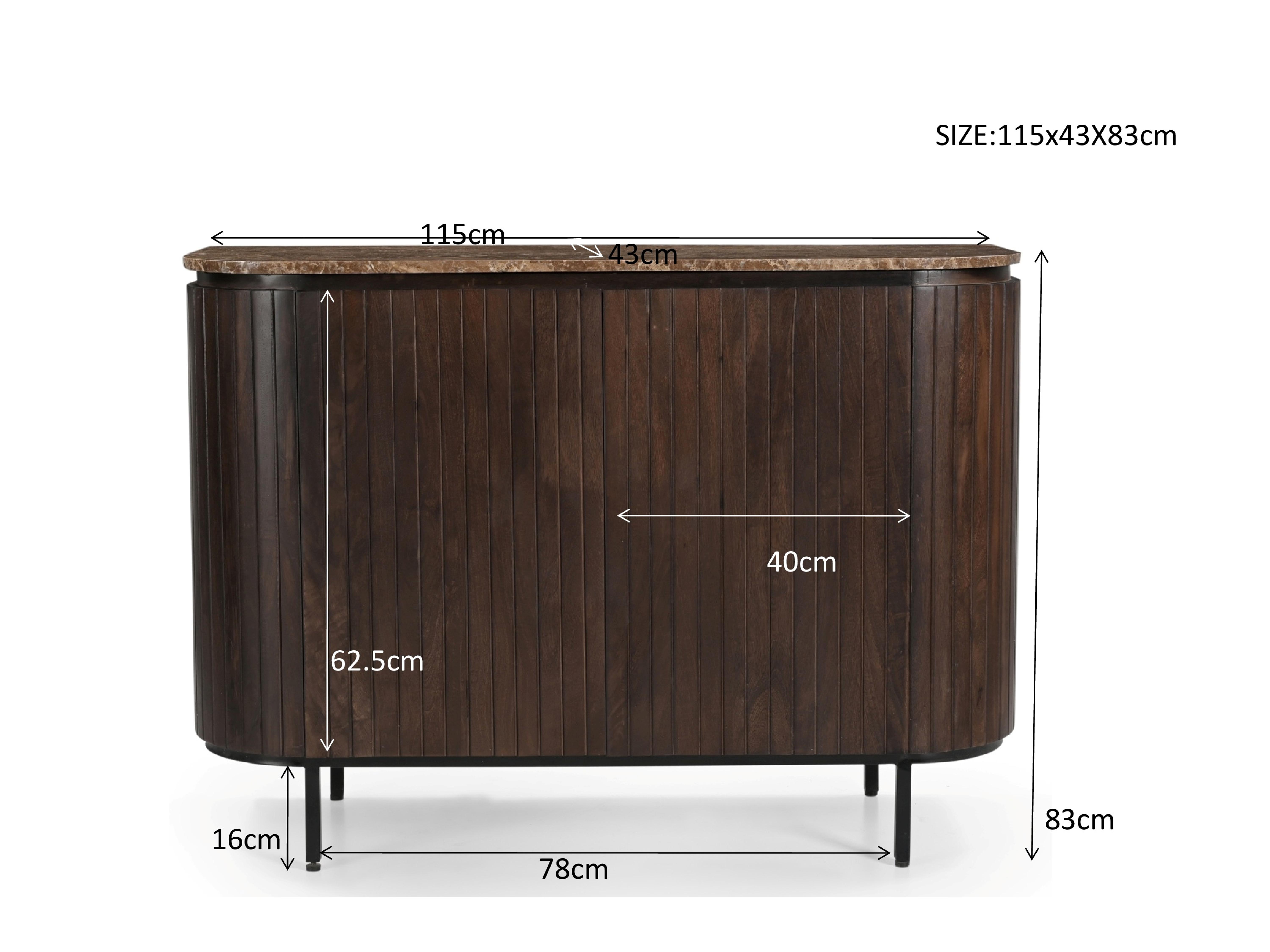 Nora Emperador 115cm afbeelding 6