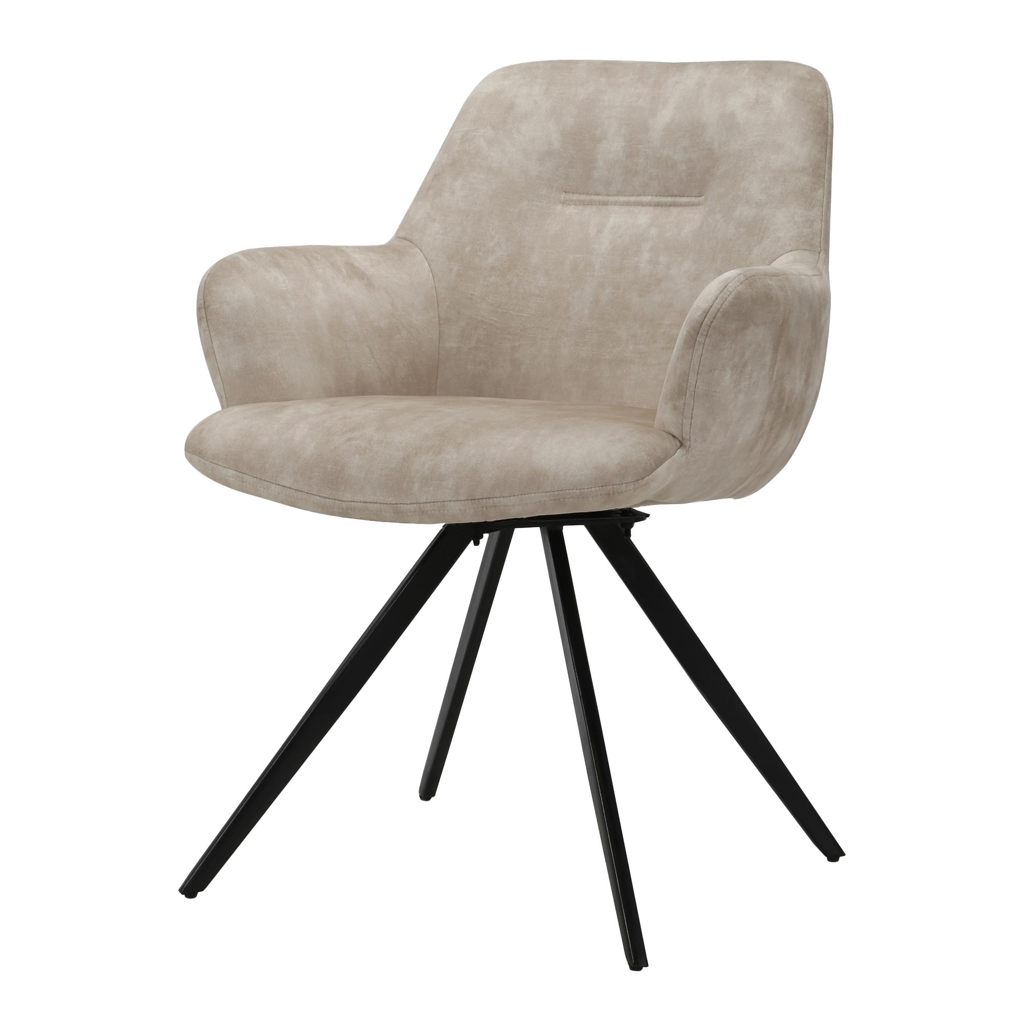 Doreen Beige Velvet afbeelding 1