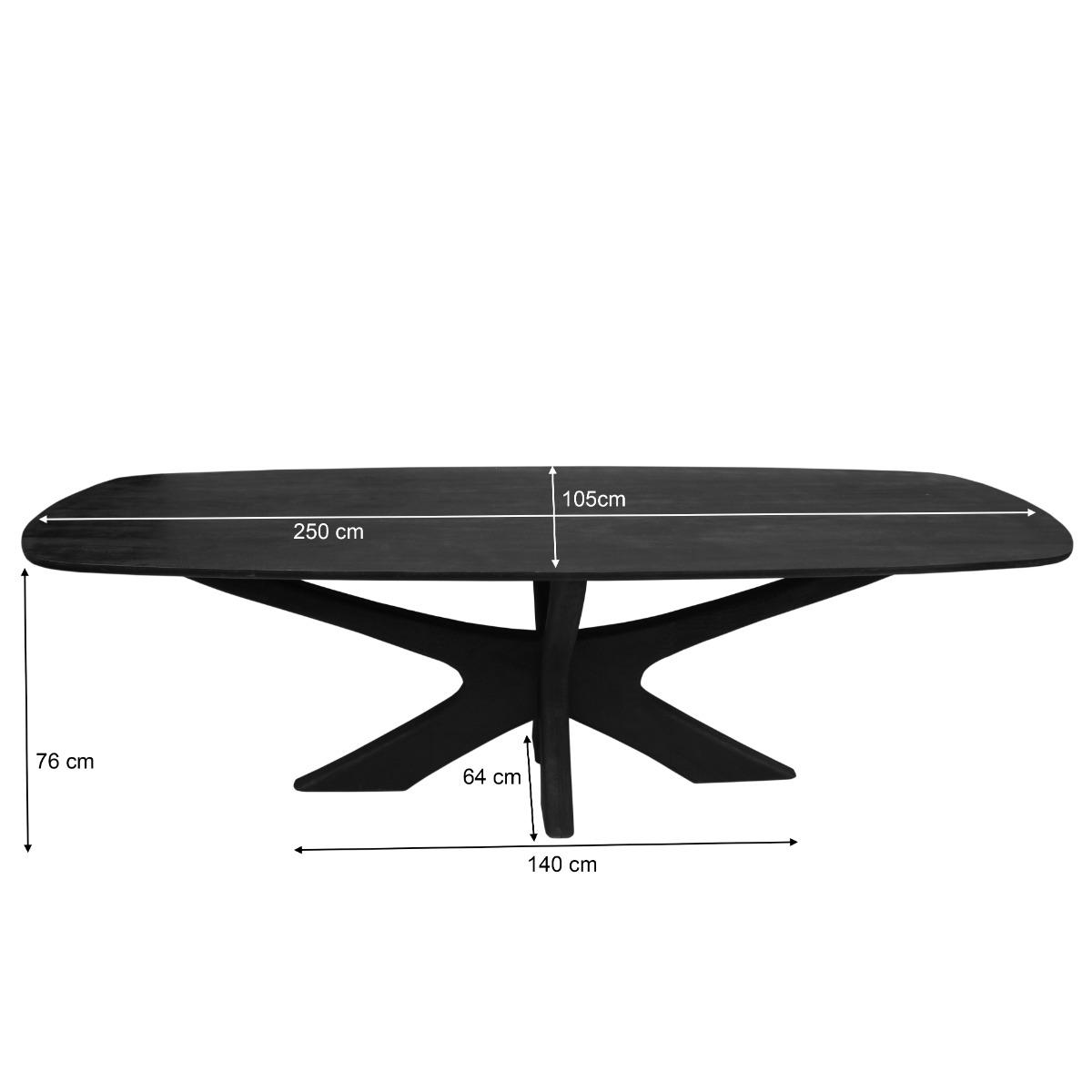 Brix Montreaux Black 250cm afbeelding 5