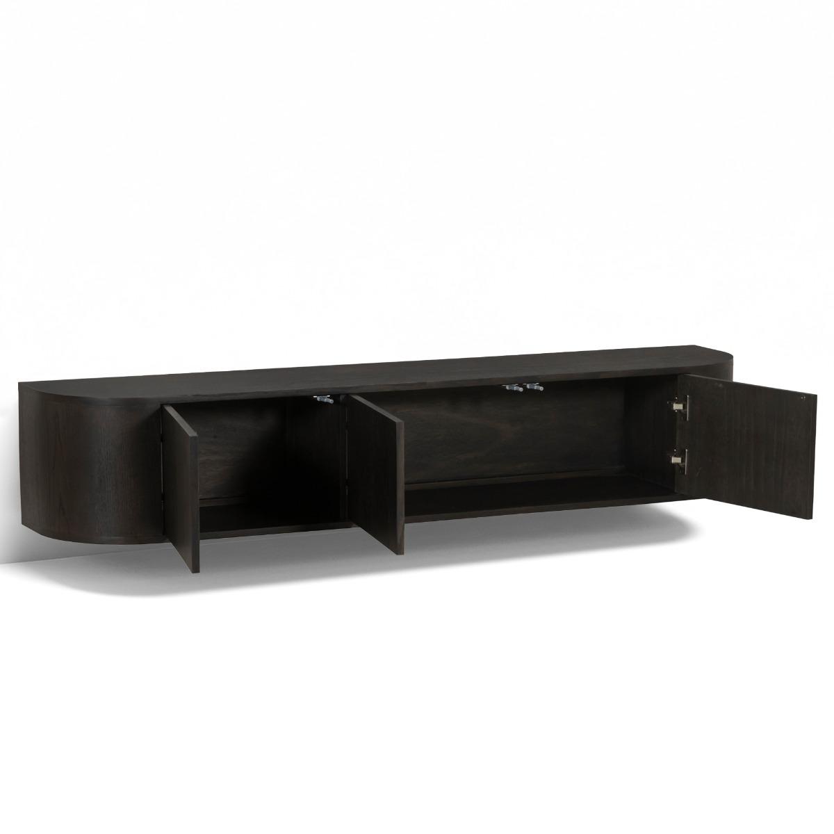 Novero Espresso Zwevend 180cm afbeelding 3