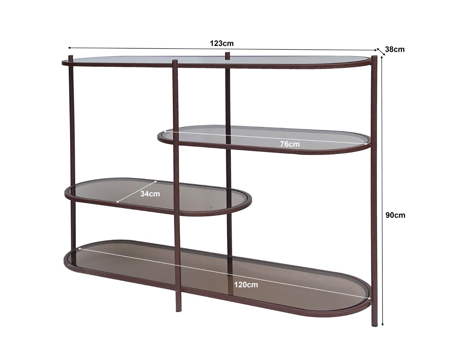 Brix Jill Burgundy 90cm afbeelding 5