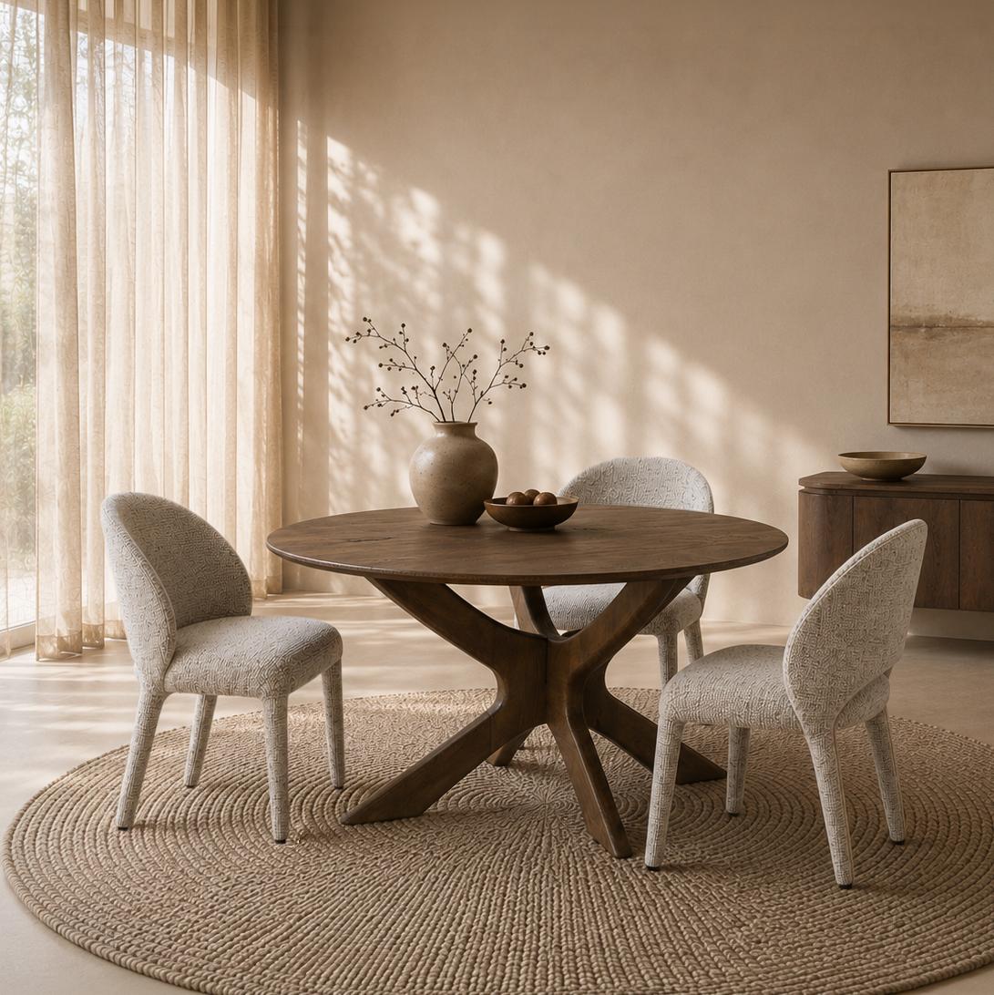 Brix Montreaux Round Brown 150cm afbeelding 6