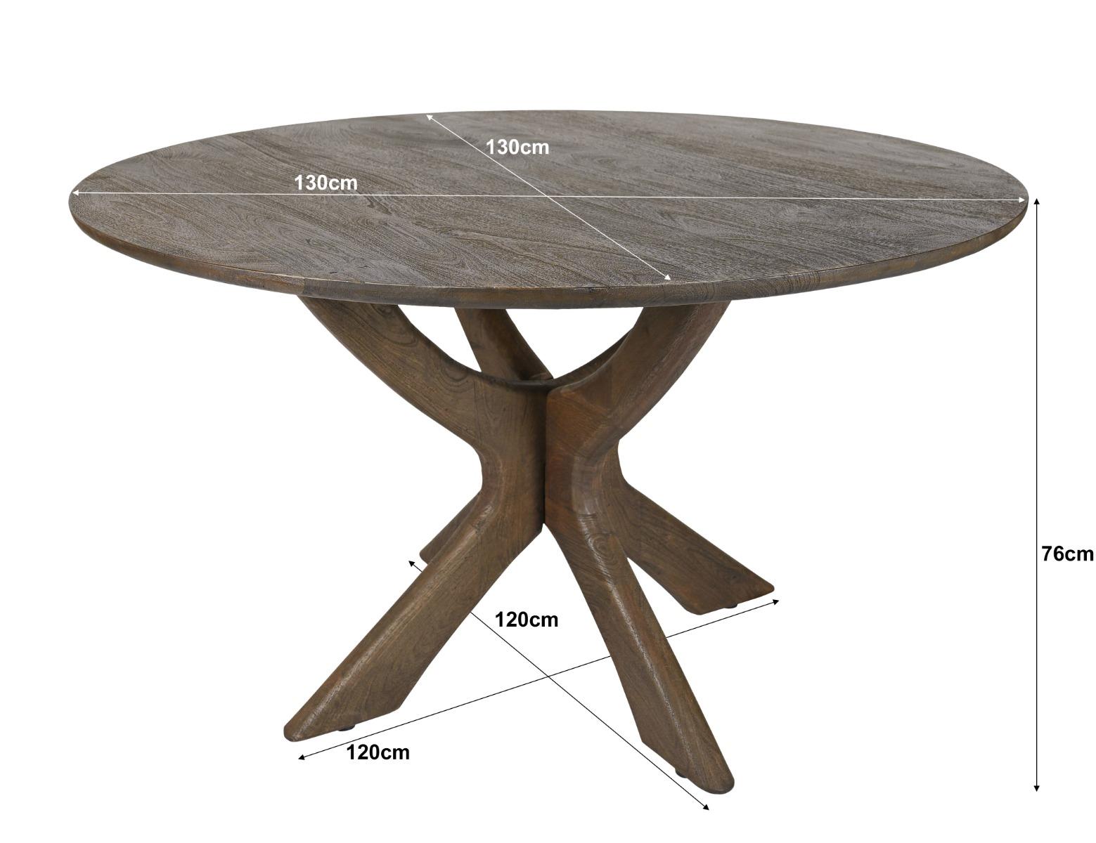 Brix Montreaux Round Brown 130cm afbeelding 6