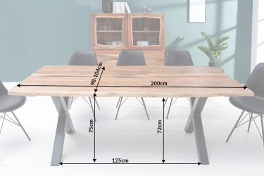 eettafel Amazone 200 cm