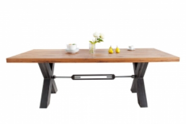 industriële eetkamertafel eiken 240 cm