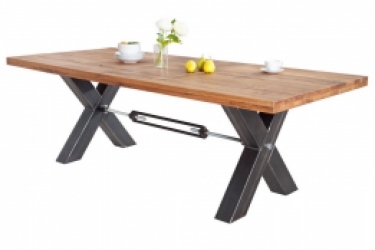 industriële eetkamertafel eiken 200 cm