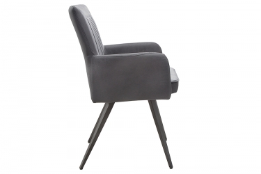 stoel antiek grijs
