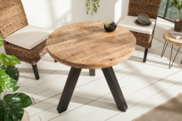 ronde keukentafel mango hout