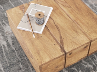 kleine salontafel acacia hout