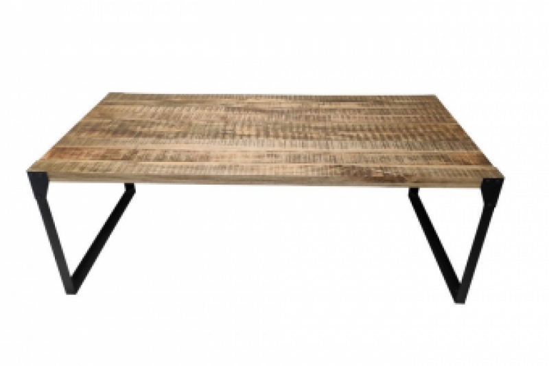 eettafel mango metaal 200 cm