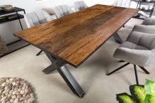 eettafel recycled hout 180 cm