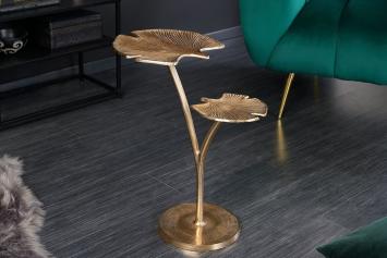 Bijzettafel Ginkgo Leaf goud