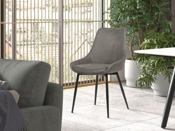 klassiek moderne stoel grijs
