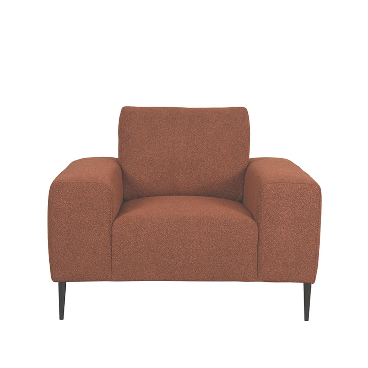  Bank Ferraro - Rust - Stof - 1-Zits afbeelding 2