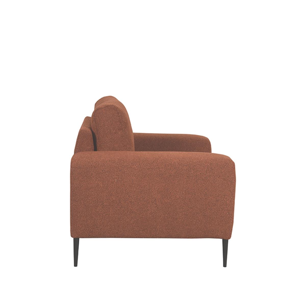  Bank Ferraro - Rust - Stof - 1-Zits afbeelding 3