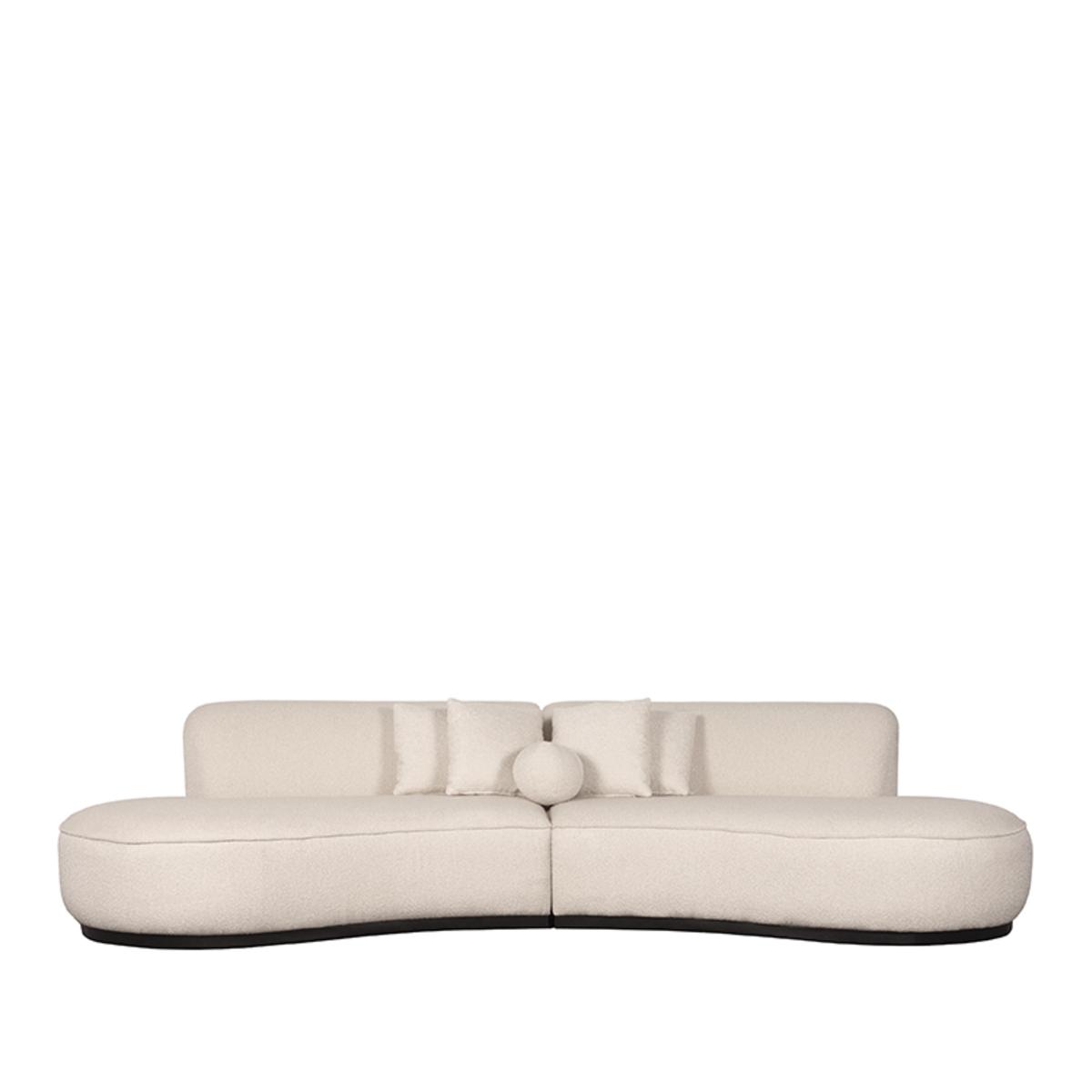  Bank Mori - Beige - Boucle afbeelding 1