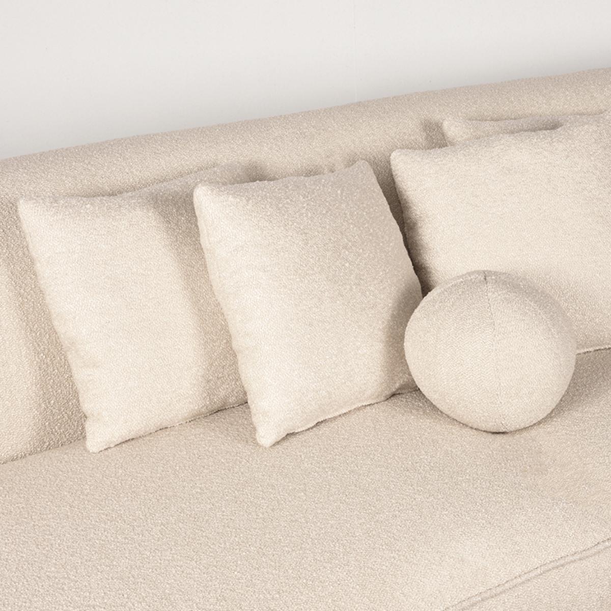  Bank Salo - Beige - Boucle afbeelding 4