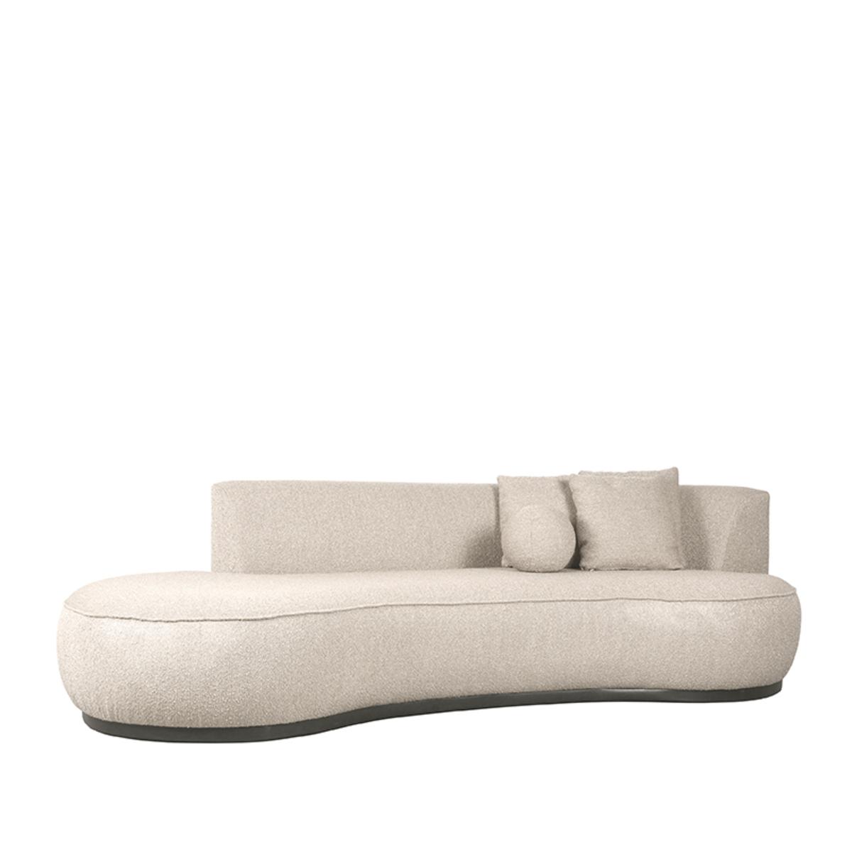  Bank Salo - Beige - Boucle afbeelding 2