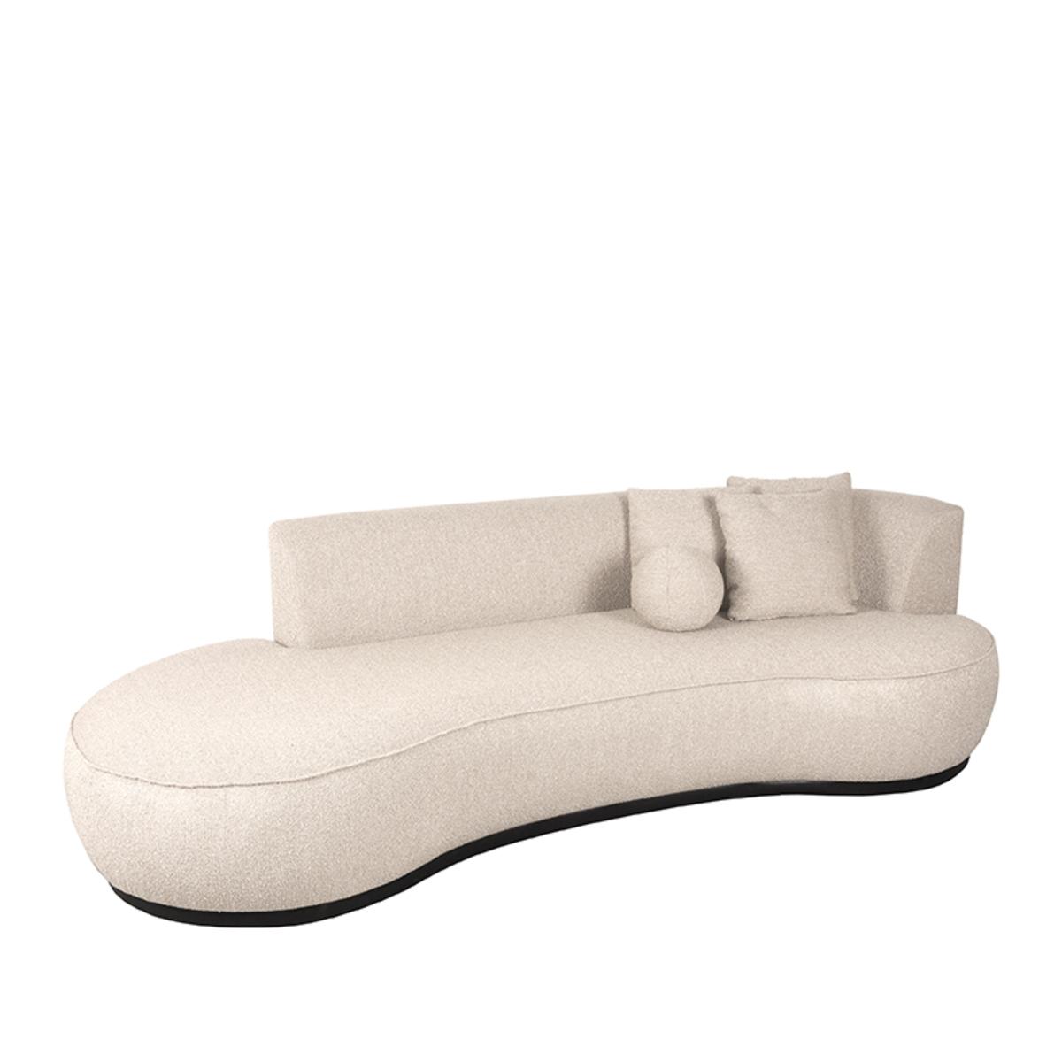  Bank Salo - Beige - Boucle afbeelding 3