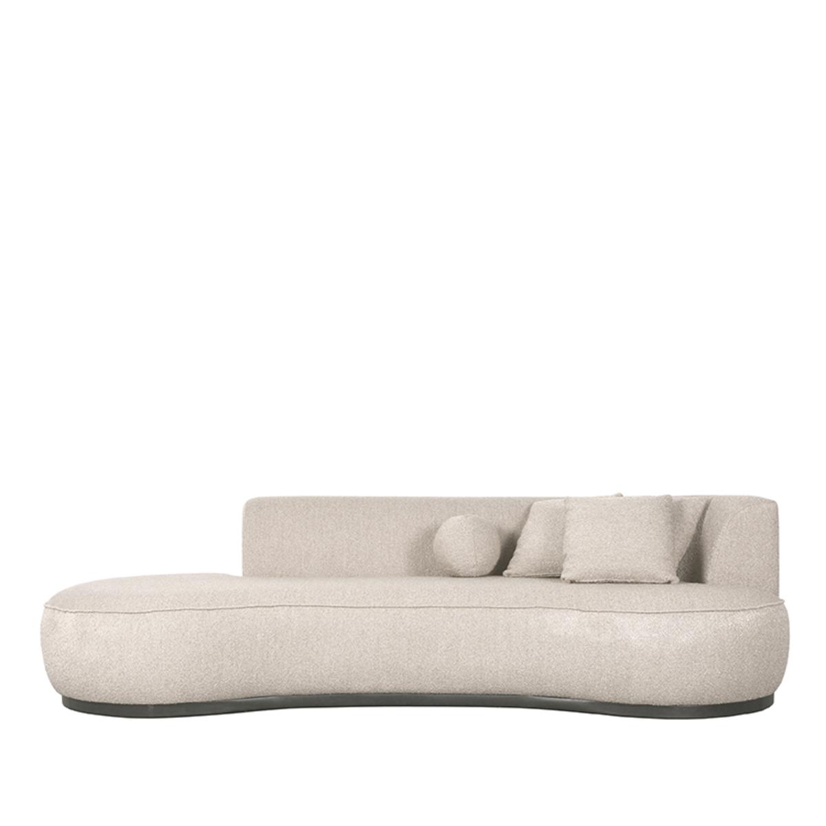  Bank Salo - Beige - Boucle afbeelding 1