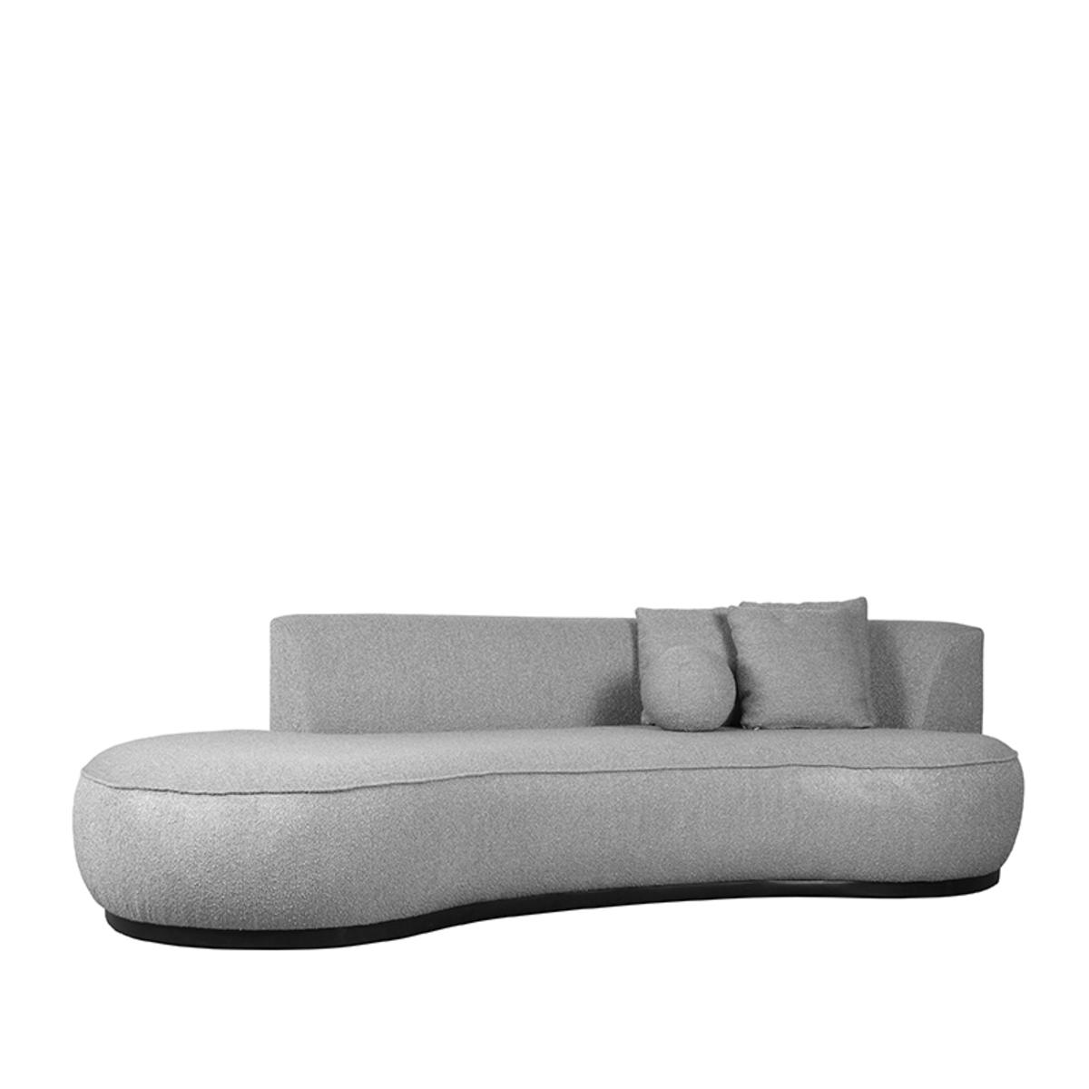  Bank Salo 3-Zits - Grijs - Boucle afbeelding 2