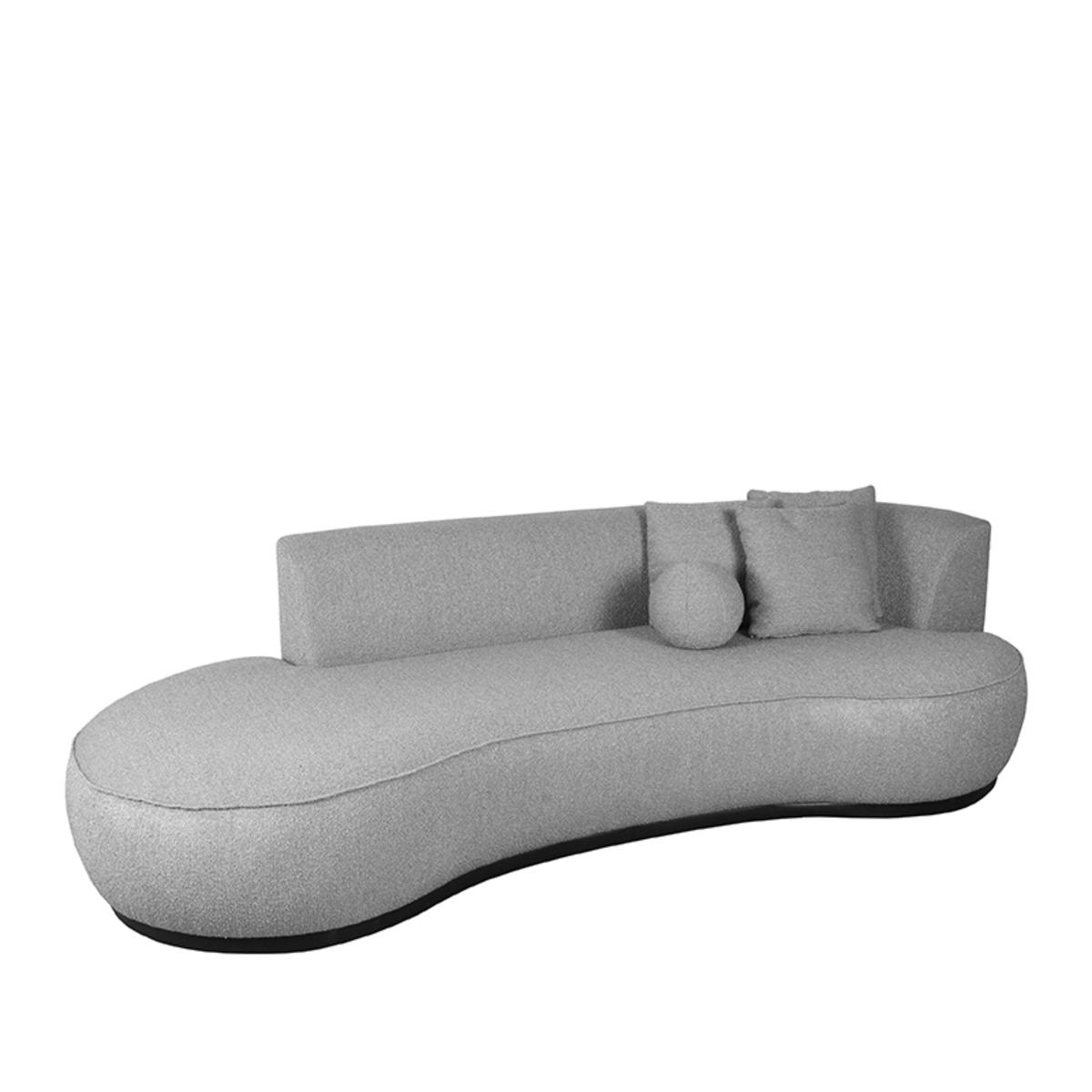  Bank Salo 3-Zits - Grijs - Boucle afbeelding 3