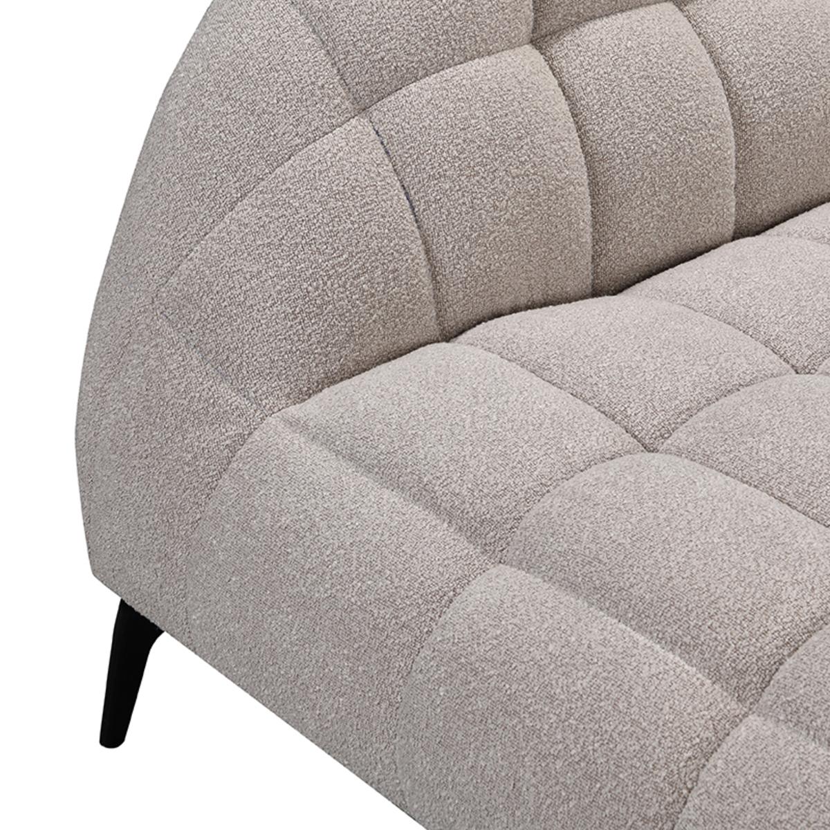  Bank Sorisso 3-zits - Naturel - Boucle afbeelding 3
