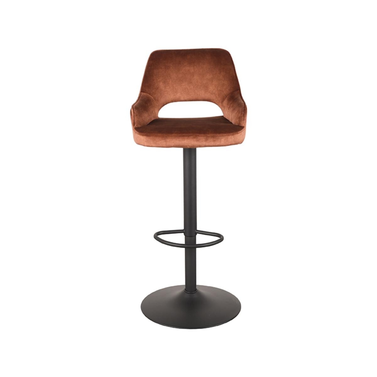  Barkruk Fer - Rust - Velours afbeelding 5