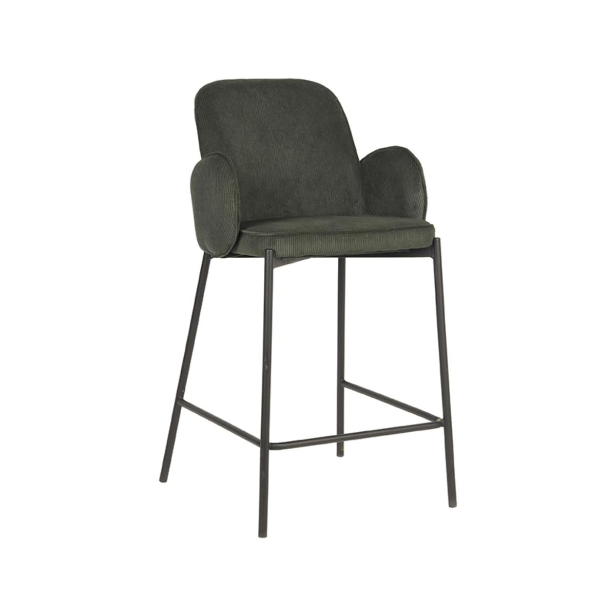  Barkruk Jari - Army green - Ribcord afbeelding 1