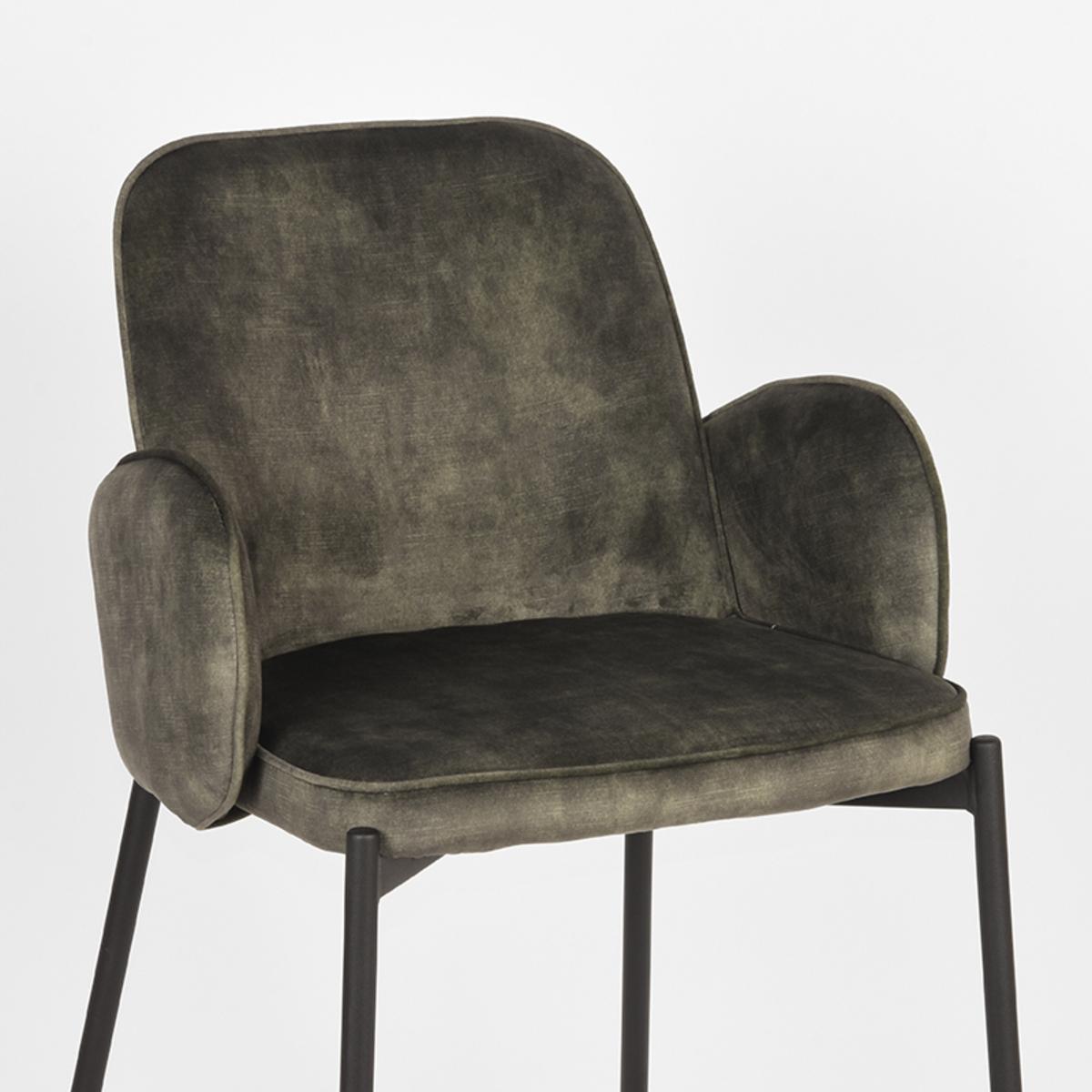  Barkruk Jari - Hunter - Velours afbeelding 5