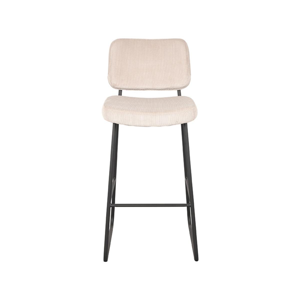  Barkruk Noah - Naturel - Ribcord afbeelding 2