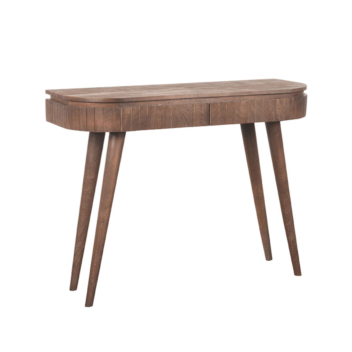  Bureau Nils - Espresso - Hout afbeelding 1