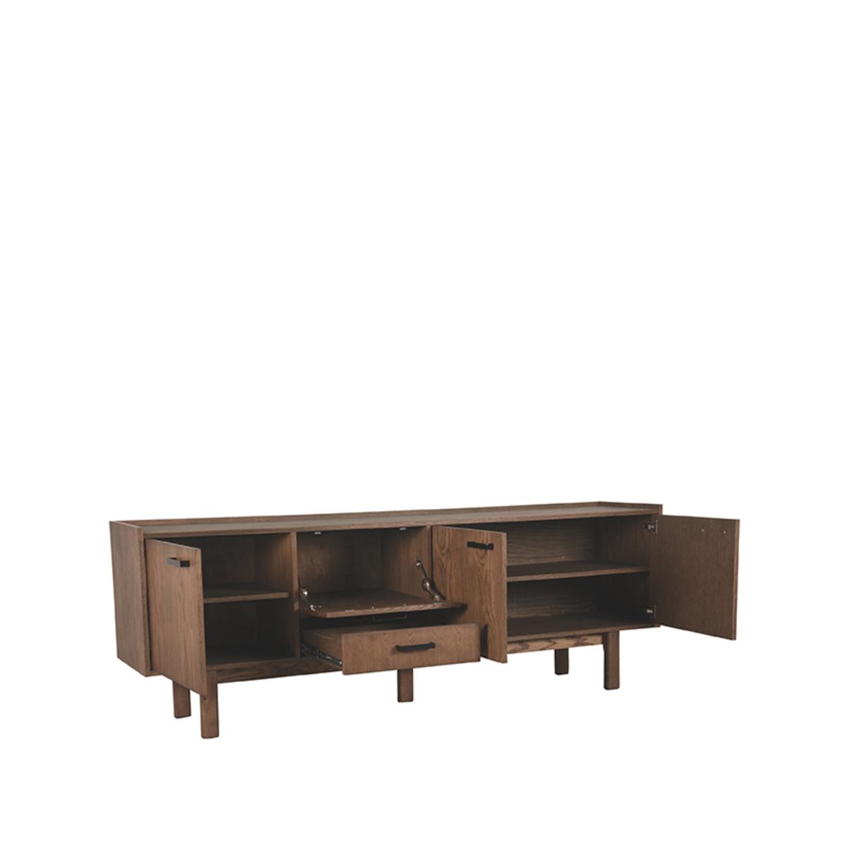  Dressoir Cali - Smoke - Eiken afbeelding 2