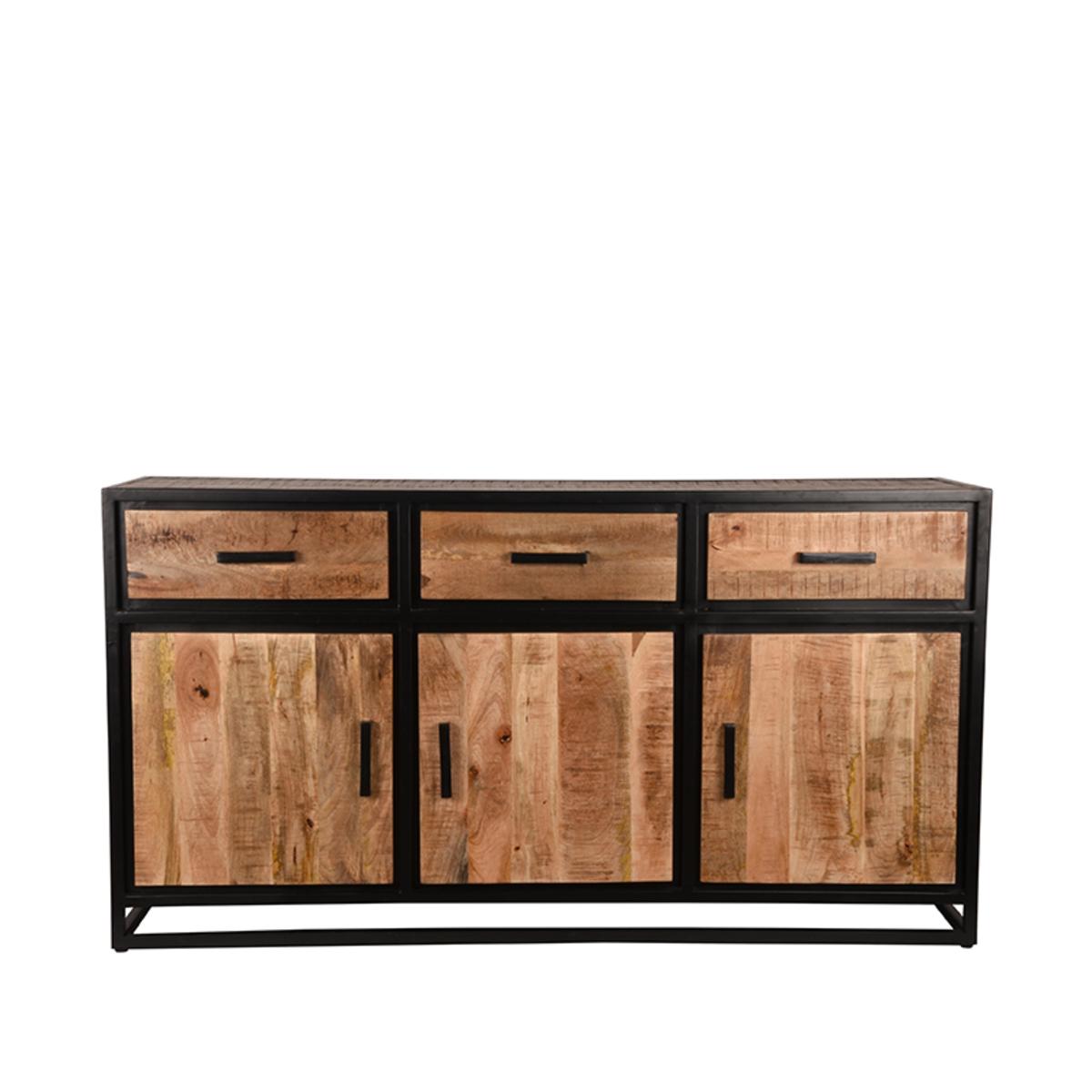  Dressoir Tampa - Rough - Mangohout afbeelding 3